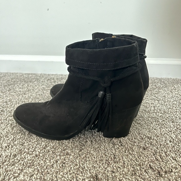 Black Ankle Booties - Picture 4 of 7